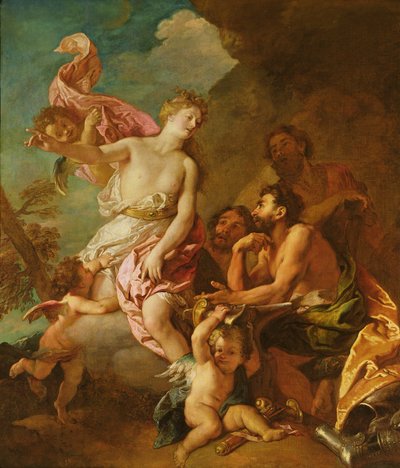 Venus Asks Vulcan for Weapons for Aeneas by Charles de la Fosse